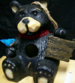 Northwood Bear Birdhouse